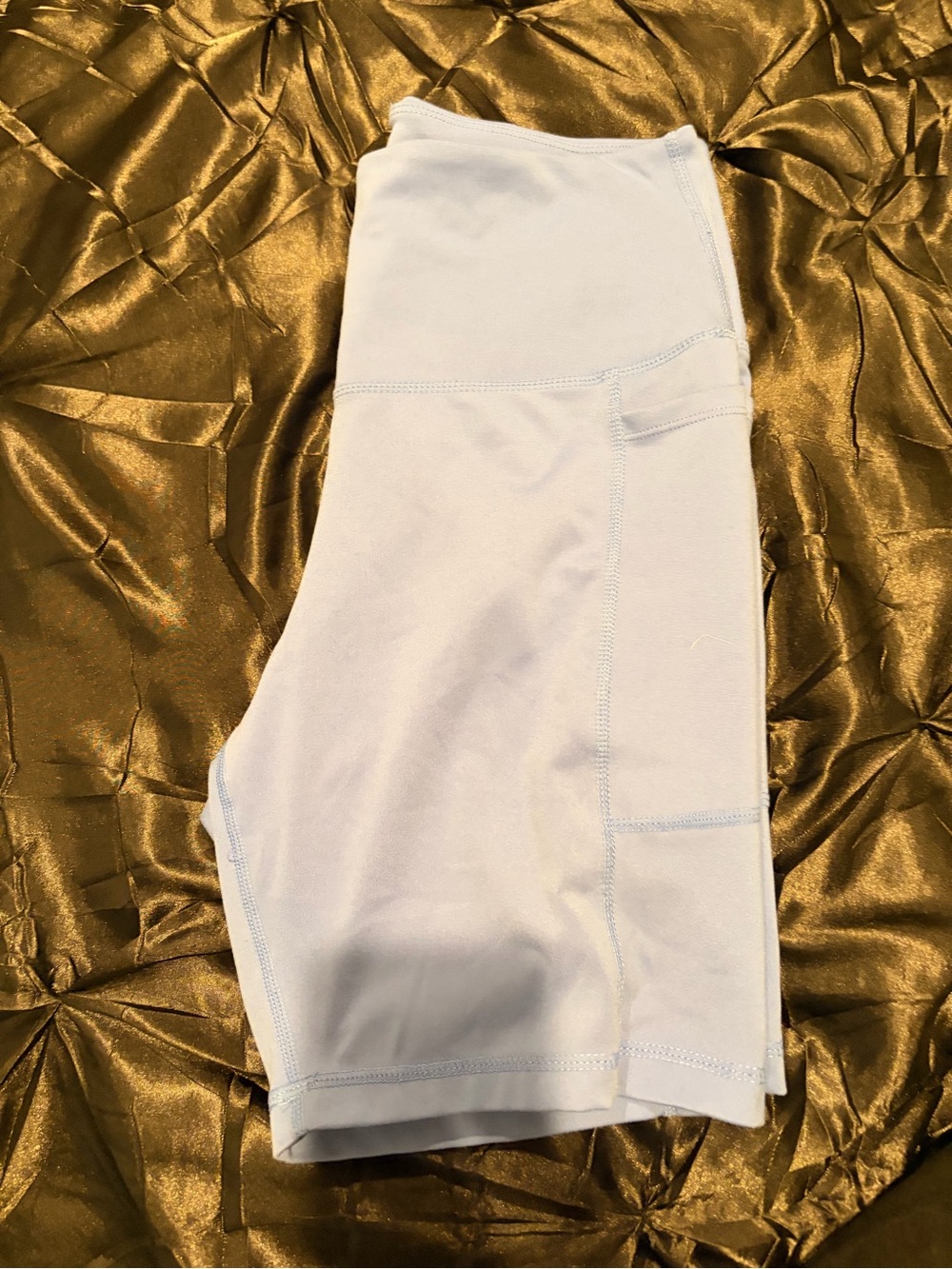 Danskin blue Women's Bike Shorts with Soft Stretch